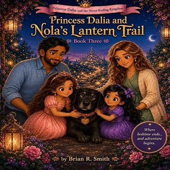 Princess Dalia and Nola's Lantern Trail book cover